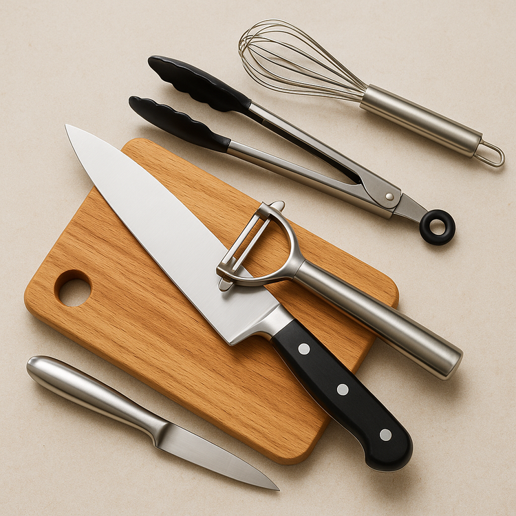 essential kitchen tools for meal prep and cooking