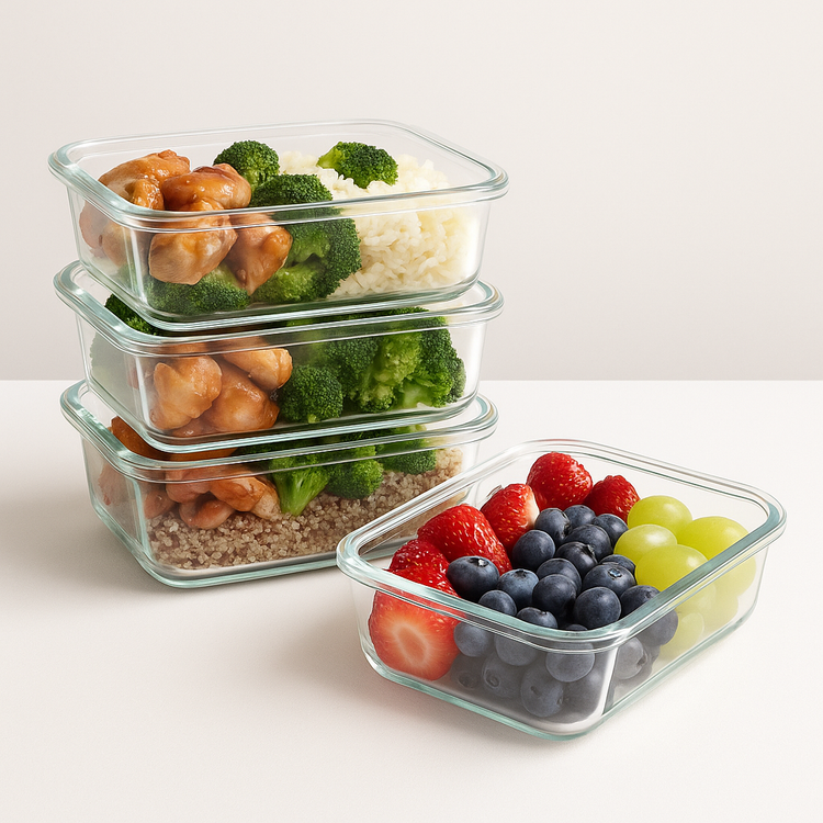 meal prep food containers for organized storage