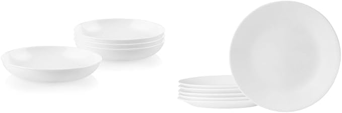 Corelle 4-Piece 30-oz Versa Bowls and 6-Piece 6-3/4-inch Salad Plates Bundle