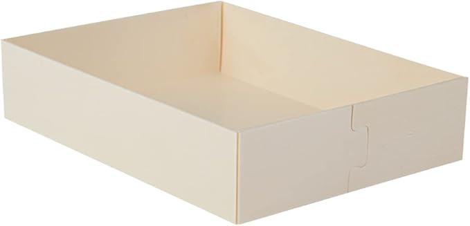 Restaurantware Taipei 23 Ounce Food Containers 100 Rectangle Wooden Bento Boxes - Lids Sold Separately Grease Impermeable Poplar To Go Boxes Disposable Serve Noodles Dumplings And More