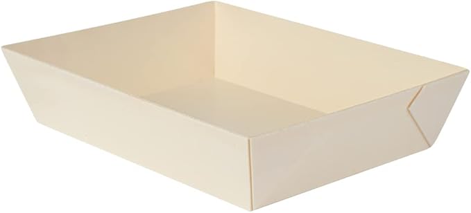 Restaurantware Taipei 20 Ounce Food Containers 100 Rectangle Wooden Bento Boxes - Lids Sold Separately Grease Impermeable Poplar To Go Boxes Disposable Serve Noodles Dumplings And More