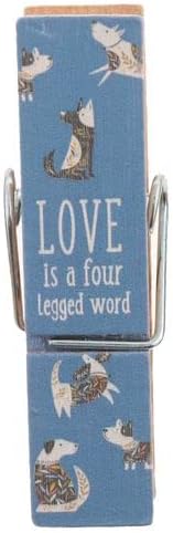 Karma Gifts Chip Clips, One Size, Blue Dog