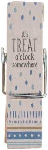 Karma Gifts Chip Clips, One Size, Blue Dog