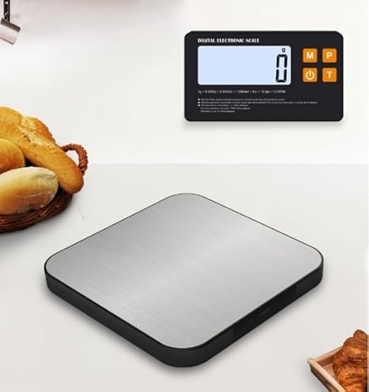 Food Scale with Split Wireless LCD Display, 33lb Digital Kitchen Scale with 7 Units Tare Function, 1g/0.1oz High Accurate Smart Cooking Scale for Baking/Cooking/Meal Prep/Milk/Dieting/Weight Loss