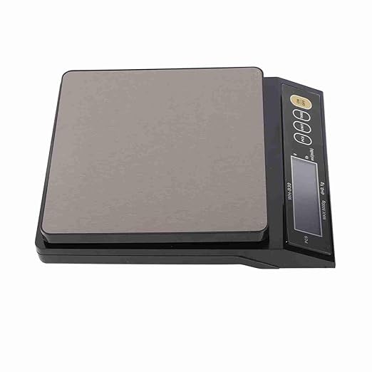 Digital Food Scale, Rechargeable Baking Electric Weight Scale with LCD Display, Electronic Scale with Counting Tare Zeroing Auto Power Off Unit Conversion Function (5kg 0.1g)