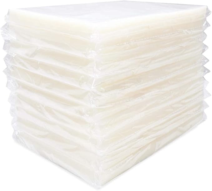 1,000 pcs Clear 11" x 16" Gallon, 3 mil Chamber Machine Pouches, Pre-Cut Chamber Vacuum Sealer Bags, Heavy Duty Seal Pouch, BPA-Free Chamber Sealer Bags with Tear Notch