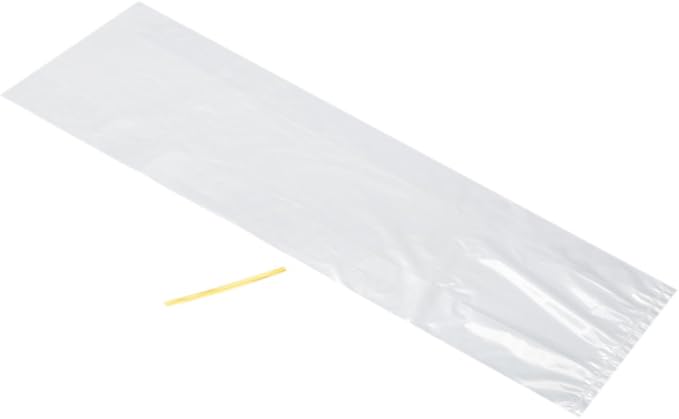 100 Count Belinlen Bread Loaf Bags With Free Twist Ties (100 Pack)