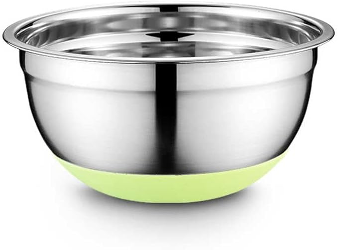 Chef Stainless Steel Mixing Bowls Set with Lids, Airtight Food Storage Bowls for Meal Prep and Baking