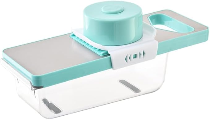 Mandoline Slicer for Kitchen, Food Chopper, Vegetable Slicer with Container