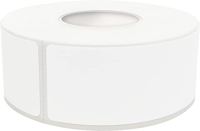 Removable Freezer Labels, Date Label 1x3 Inch Food Storage Stickers, Waterproof Oil Resistant Easy Clean Leaves no Residue 250 Total Per Roll