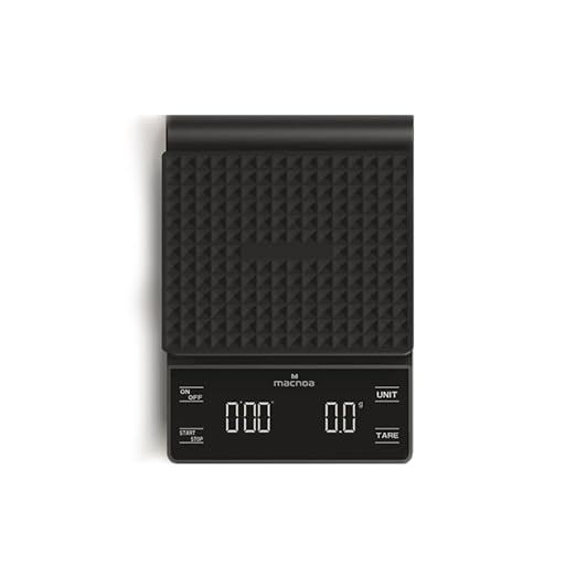 Coffee Scale with Timer - 3kg/0.1g Accuracy, Perfect for Pour Over, Drip, and Espresso Brewing - Back-Lit LCD Display, Battery Powered and USB Rechargeable Type C (Batteries Not Included)
