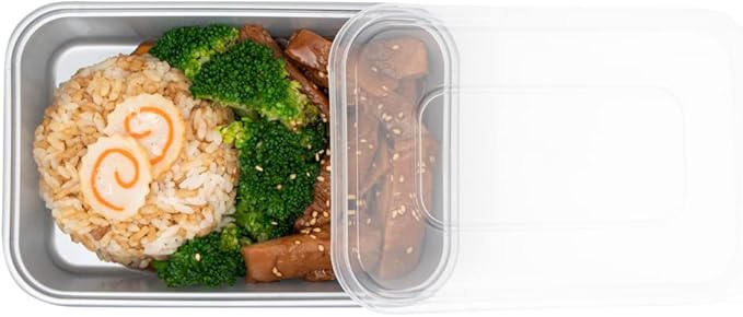 Restaurantware Futura 17 Ounce Meal Prep Containers With Lids 100 Microwavable To Go Containers - Disposable For Packaging Lunches or Take Out Orders Silver Plastic Food Containers With Lids