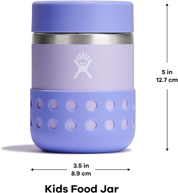 Hydro Flask Kids Food Jar Insulated Jr. Food Container for Soup, Noodles, Lunch for School, Camp and Sports Practice with Leakproof Lid for Food