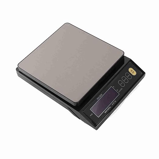 Digital Food Scale, Rechargeable Baking Electric Weight Scale with LCD Display, Electronic Scale with Counting Tare Zeroing Auto Power Off Unit Conversion Function (5kg 0.1g)