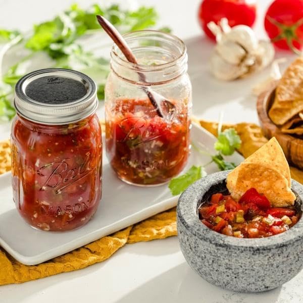 Ball Pint Mason Jar, Regular Mouth, 16 oz (3 Count)