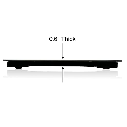 Glass Platform Digital Kitchen Scale - 11lbs / 5kg Capacity - LCD Display g kg oz lb fl.oz ml - CR2032 Battery Included - Black