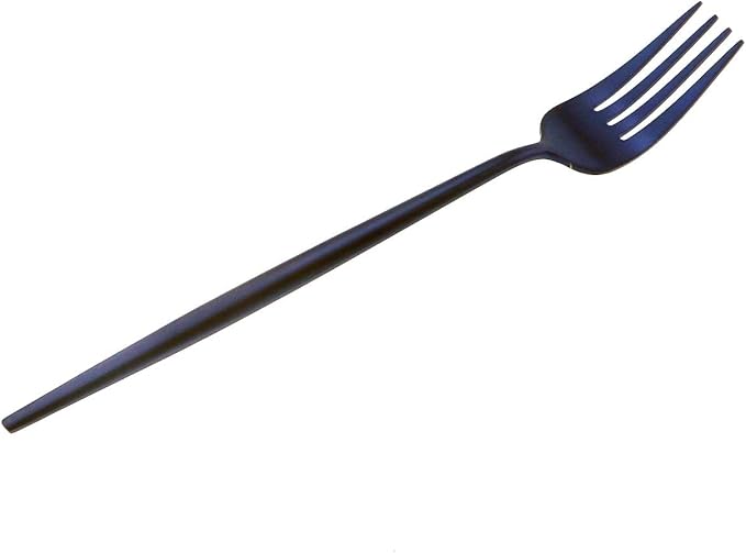 Gugrida 20-Piece 18/10 Stainless Steel Flatware Silverware, Luxury Dinnerware Set Travel Cutlery Tableware Include Knife Fork Spoon Service for 4,Healthy & Eco-Friendly Dishwasher Safe (Blue Matte)