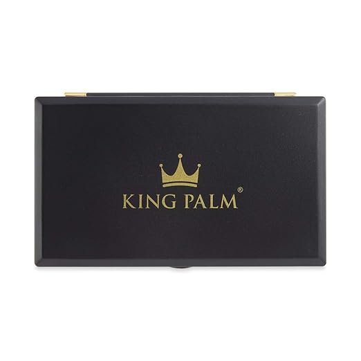 King Palm Mini Scale 100g X 0.01g - Digital - Black/Gold - Pocket travelers Meal Jewelry Food Kitchen Travel Gram Scale