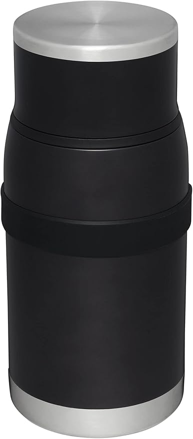 Adventure To-Go Food Jar and Spork | Vacuum Insulated Thermos Food Container | Stainless Steel | BPA-Free