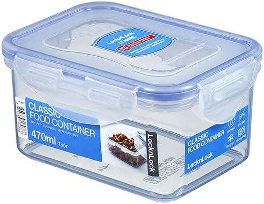 LOCK & LOCK Rectangular Water Tight Food Container (15 oz)