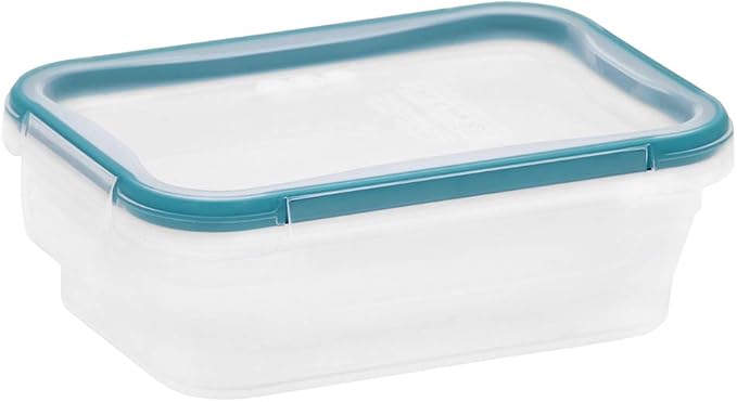 Snapware Total Solutions (5-Pack, 3 Cup) Plastic Food Storage Containers Set, Airtight & Leakproof Locking BPA-Free Lids Tupperware, Freezer Dishwasher Microwave Safe