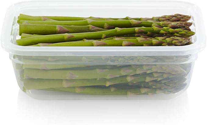 Snapware Total Solutions (5-Pack, 3 Cup) Plastic Food Storage Containers Set, Airtight & Leakproof Locking BPA-Free Lids Tupperware, Freezer Dishwasher Microwave Safe