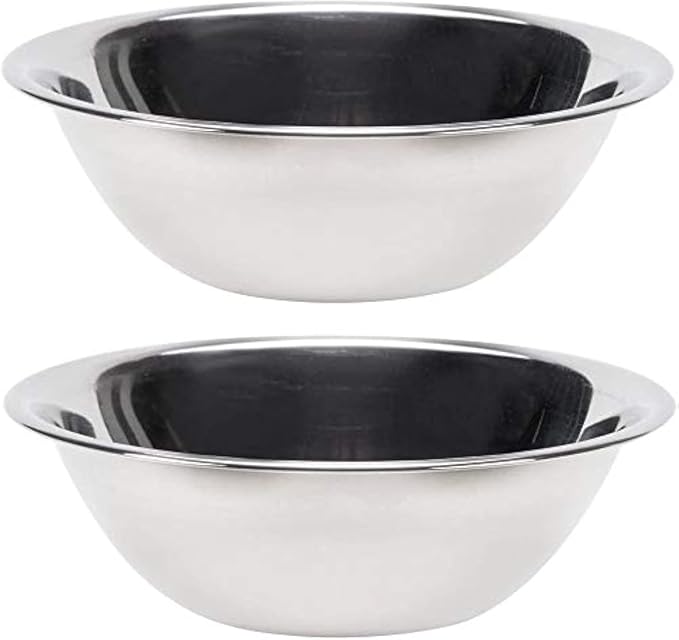Vollrath Stainless Steel Mixing Bowl (2, 3 quart)
