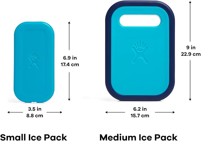 Hydro Flask Ice Pack - Accessory Reusable Freezer - Refreezable, BPA-Free, Non-Toxic