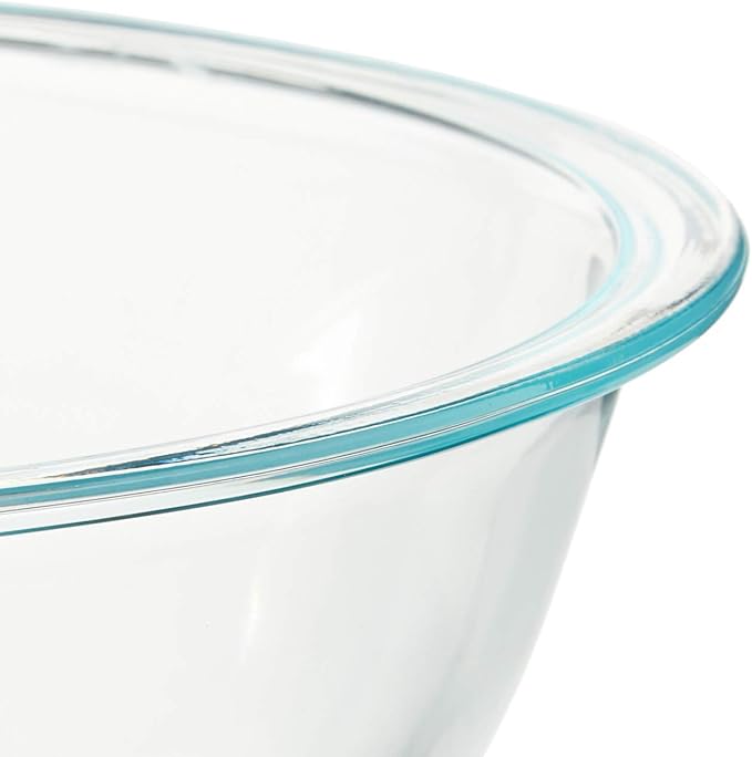 Pyrex Smart Essentials Glass Bowls with Plastic Lids, 8-Piece Set