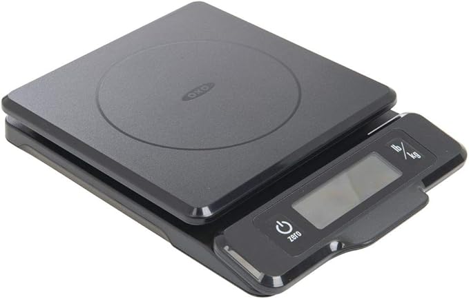 OXO Good Grips 5-lb Food Scale with Pull-Out Display,Black