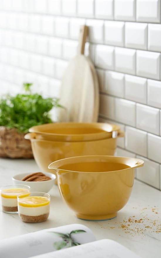 Precision Craft Mixing Bowl Set 3 Pcs Elevate Your Culinary Experience Stylish Nesting Bowls for Effortless Cooking and Baking