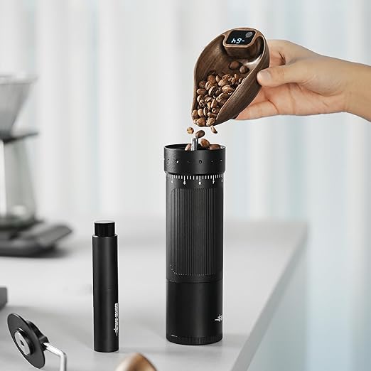 MHW-3BOMEBR Coffee Bean Scale and Spray Bottle Kit, Espresso Scale for Coffee Beans Weighting/Dosing, 0.3-200g, 0.1g Precision Mini Coffee Scale, Digital Kitchen Scale, Coffee、Tea、Spice, ES6561-OS