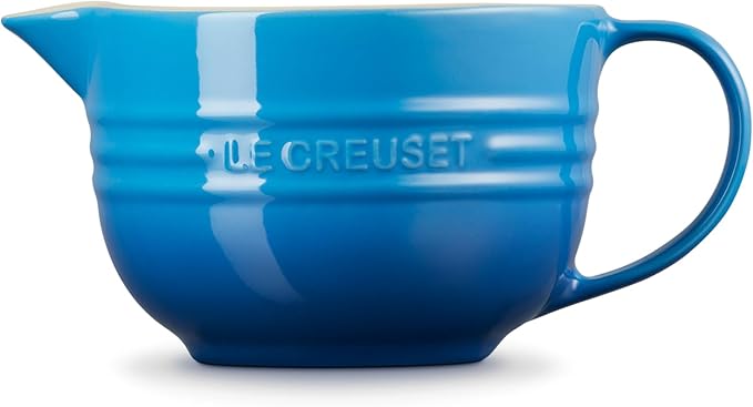 Le Creuset Stoneware Signature Batter Bowl, 3.25qt., Marseille