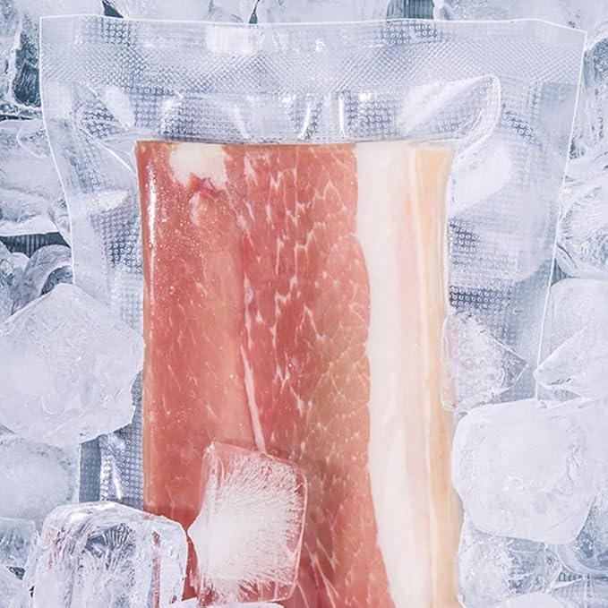 Premium Vacuum Sealer Bags 100 Quart 8" x 12", Pre-cut food saver bags, BPA Free & Heavy Duty Vacuum Freezer Bags. Commercial Grade, Sous Vide, Seal a Meal