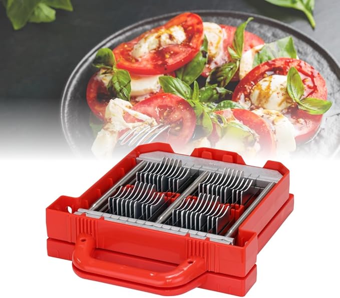 Prince Castle Saber King Tomato Blade & Pusher Set - 3/16" Slices, for 4 Tomatoes - Vegetable Chopper Blade and Kitchen Chopper Replacement Blade for Tomatoes and More