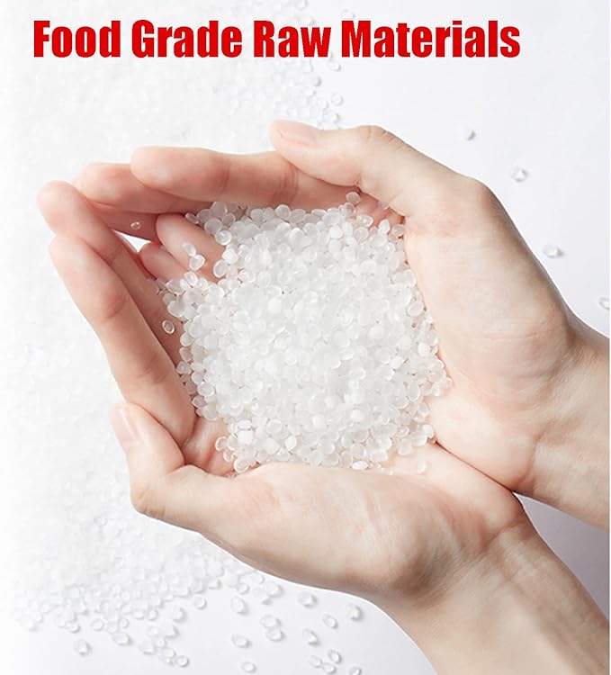 100 Pieces Resealable Mylar Bags, Smell Proof Bags with Clear Window for Food Storage Party Favor Packaging Small Business (Gradient Purple, 3.5×6.3 Inch)
