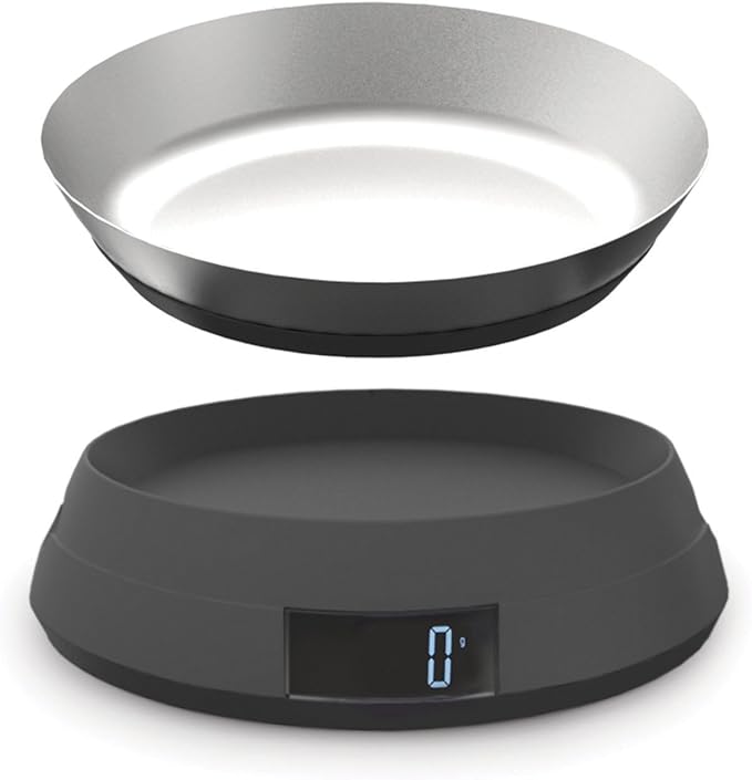Joseph Joseph 40054 SwitchScale Digital Scale with Reversible Lid, Gray