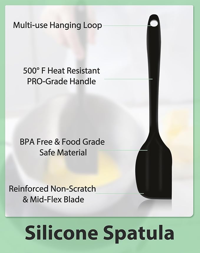 Marsheepy Stainless Steel Mixing Bowls With Handle And Pour Spout,3 Pieces Of Thick Stainless Steel Nesting Storage Bowls With Silicone Spatula for Kitchen Use,Size 1.1/1.8/2.3 Quart
