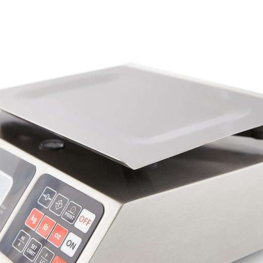 Torrey LEQ 5/10 High Precision Digital Portion Control Scale, Stainless Steel Construction, 5 kg/10 lb. Capacity