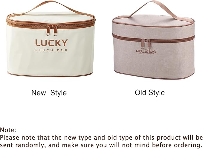 Stainless Steel Lunch Box, 3-Tier Insulated Bento Box Microwave Safe Soup Bowl for Adults, Thermal Food Container for Office Workers (Brown, 4pcs + Tableware + Insulated Bag)
