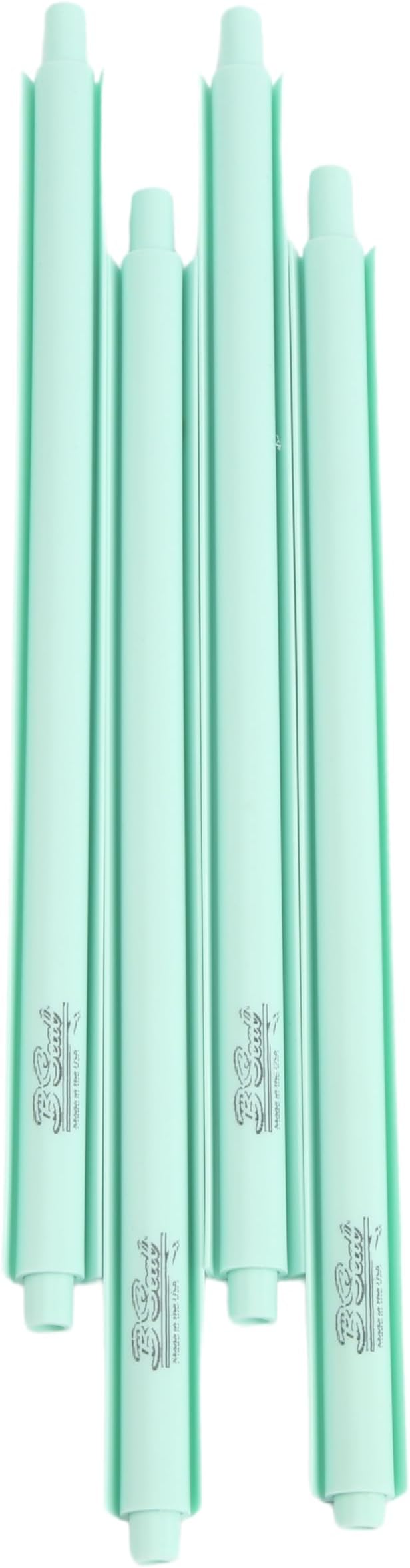 BSeal Bag Sealer - Keep Food Crisp & Fresh Longer | For Pantry and Freezer Storage | Light Mint | Pack of 12