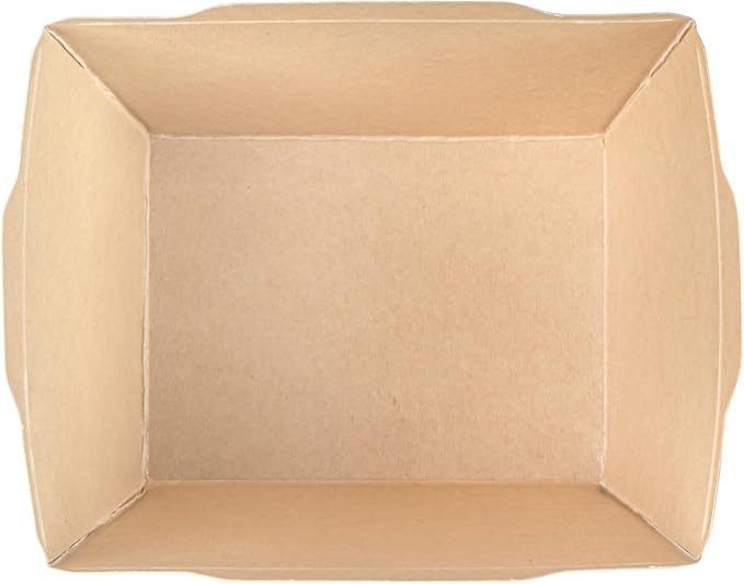 Restaurantware-Sustain 17 Ounce Sturdy Paper Take Out Boxes, 200 Disposable Take Out Food Containers - With PLA lining, Lids Sold Separately, Bamboo Paper Containers, Compostable, Click-Lock Design