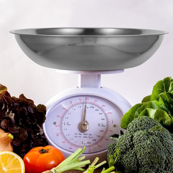 STOBAZA 2pcs Stainless Steel Food Scale Bowl Electronic Scale Tray Digital Scale Weighing Boat for Cooking Baking Kitchen Laboratory Supplies 25cm