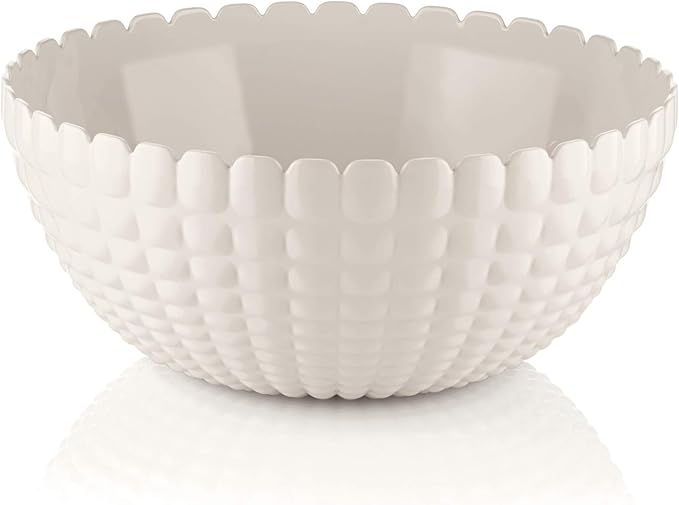 GUZZINI 213825156 TIFFANY Bowl, 9.8 inches (25 cm), Milk White