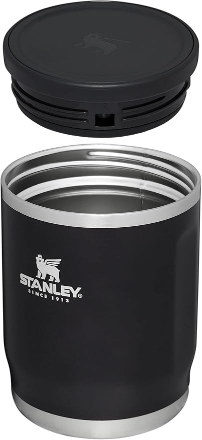 Adventure To-Go Food Jar | Vacuum Insulated Thermos Food Container | Wide Mouth Screw On Lid | Packable for Travel | Stainless Steel with Leakproof Lid | BPA-Free