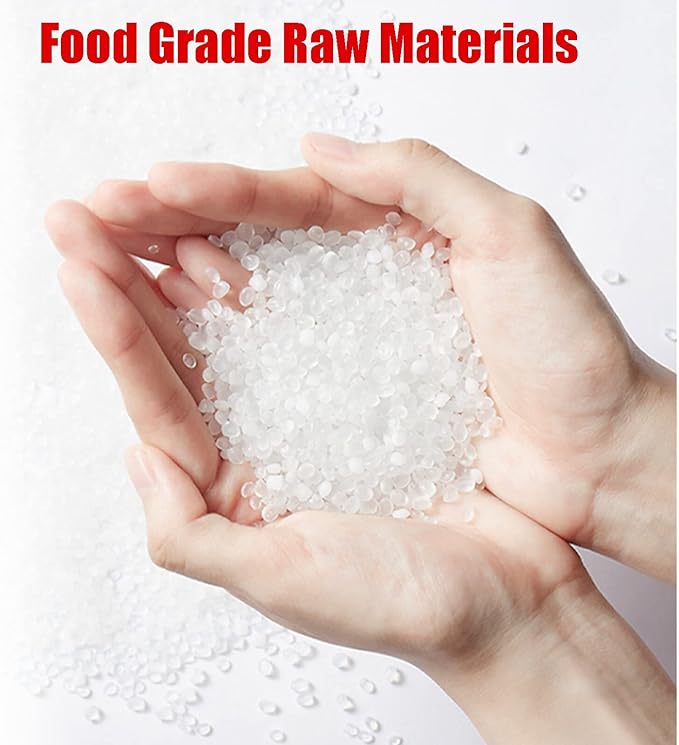 100 Pieces Resealable Mylar Bags, Smell Proof Bags with Clear Window for Food Storage Party Favor Packaging Small Business(Green&Orange, 5.5×7.8 Inch)