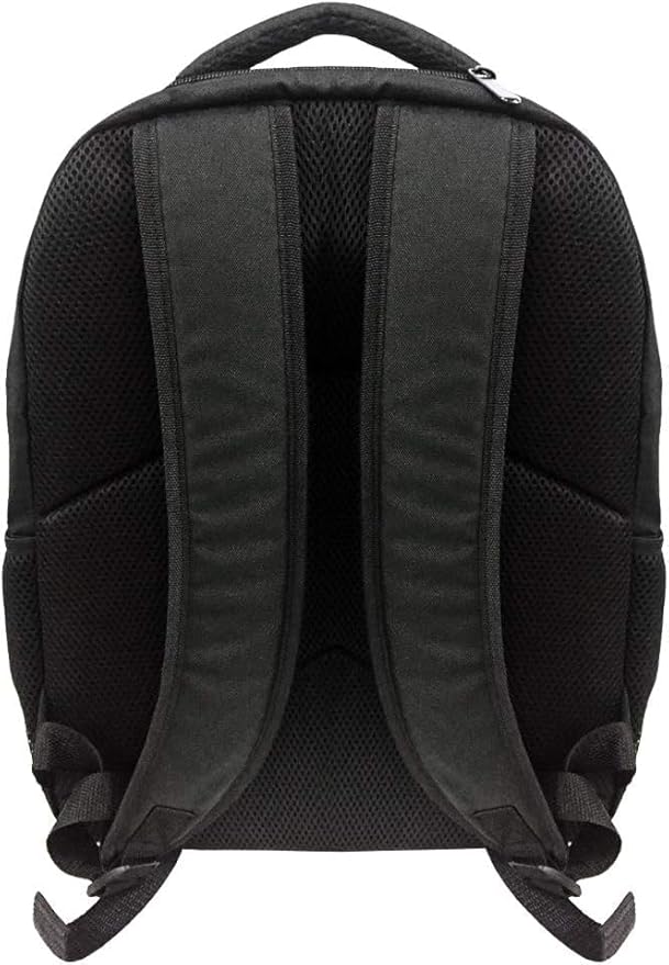 Marvel Comics Spiderman Backpack - Into The Spider-Verse Black Knapsack 16 inch Mesh Padded Bag (Miles Spider)
