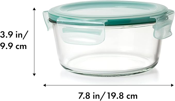 OXO Good Grips 7 Cup Smart Seal Glass Round Food Storage Container