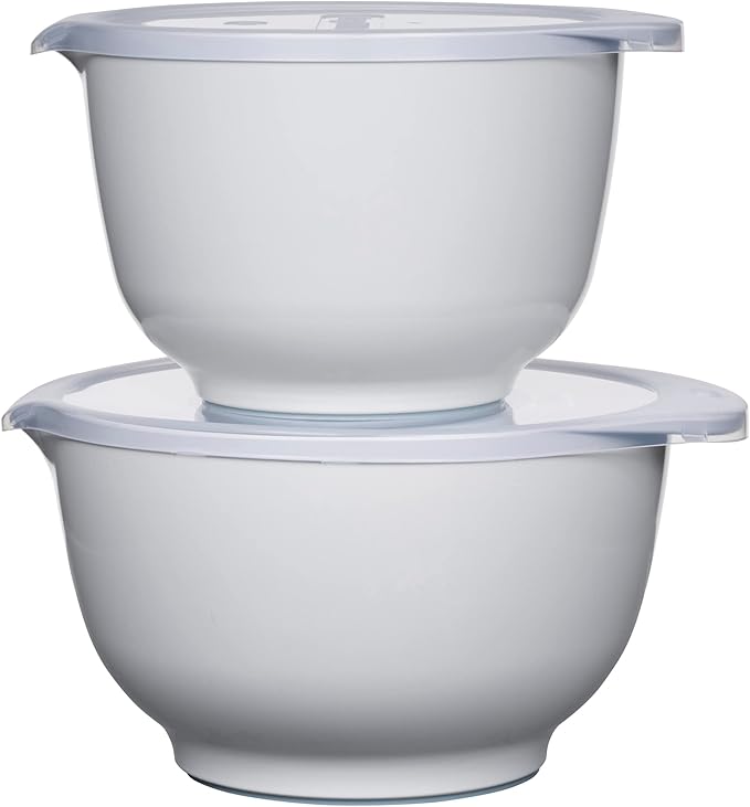 Precision Craft Mixing Bowl Set 2 Pcs Elevate Your Culinary Experience Stylish Nesting Bowls for Effortless Cooking and Baking
