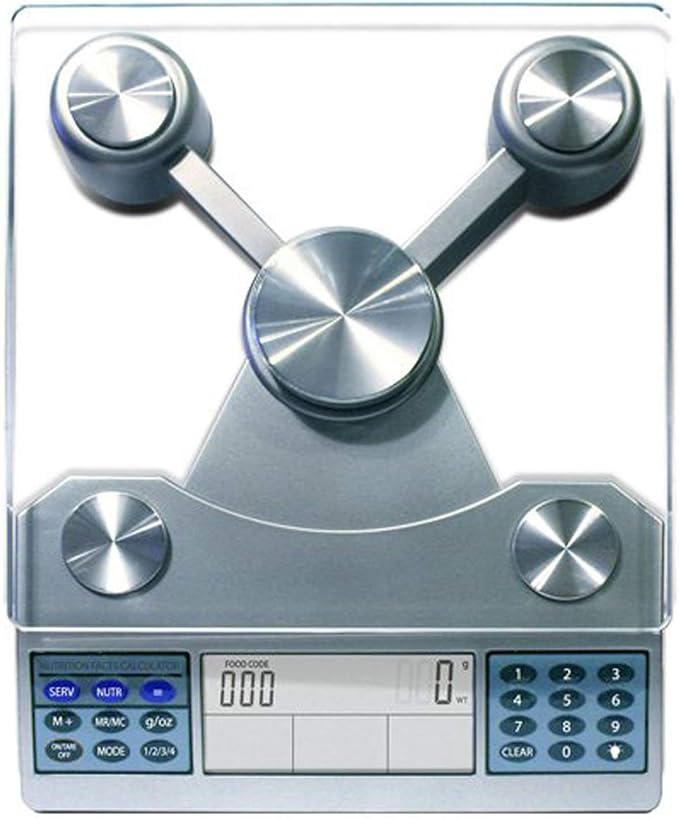 Eat Smart Digital Nutrition Food Scale with Professional Food and Nutrient Calculator